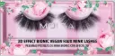 3D Effect Bionic Vegan Faux Mink Lashes 012 Mulholland – Pestañas Postizas 3D Volumen Natural