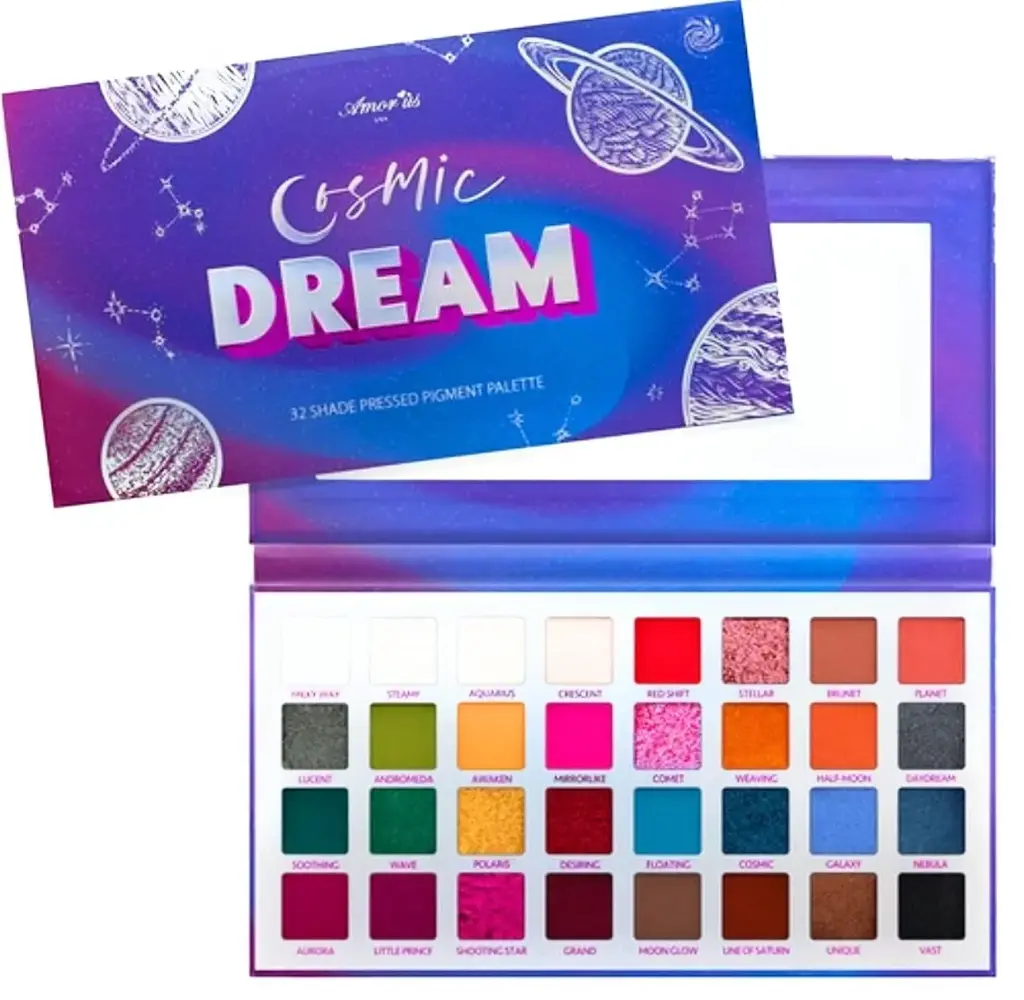 Amor Us Cosmic Dream Palette – Paleta de Sombras de Ojos Creativa y Vibrante