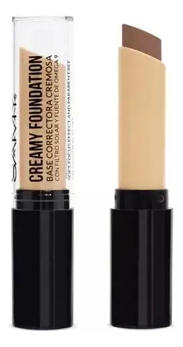 BASE CORRECTORA CREMOSA EN BARRA SAMY # 08. CHOCOLATE