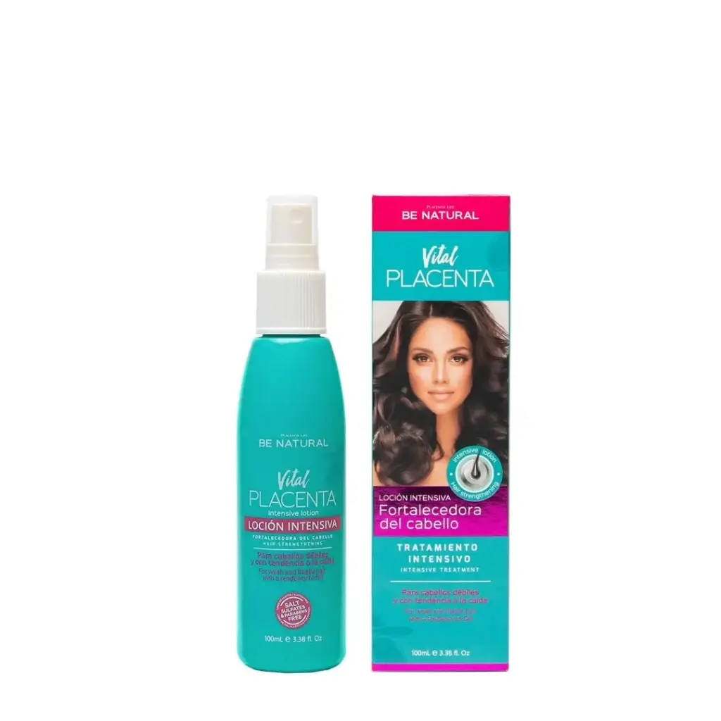 BE NATURAL Fortalecedor de Cabello 100 ml – Tratamiento Capilar Anticaída y Reparador