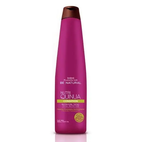 BE NATURAL Nutri Quinua Acondicionador 350 ml – Nutrición Capilar y Reparación Profunda