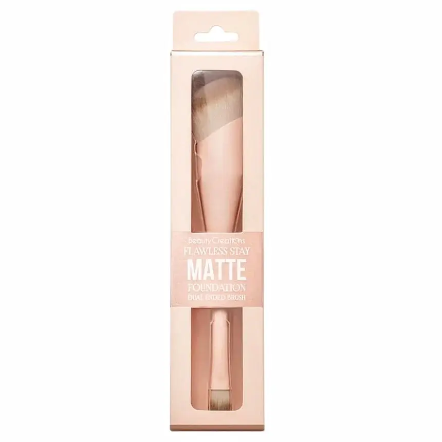 BEAUTY CREATIONS FLAWLESS STAY FOUNDATION DUAL ENDED BRUSH