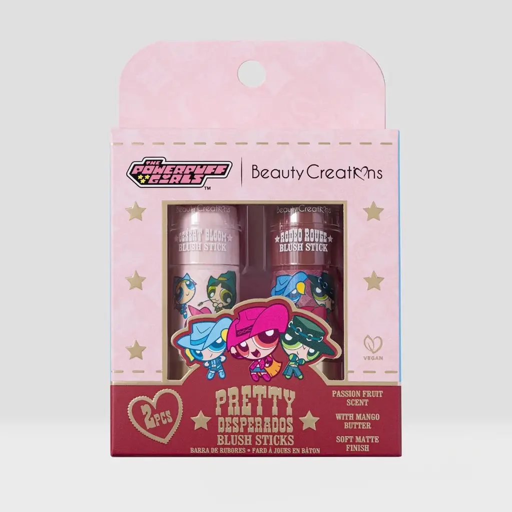 BEAUTY CREATIONS THE POWERPUFF GIRLS BLUSH STICKS 2 PCS
