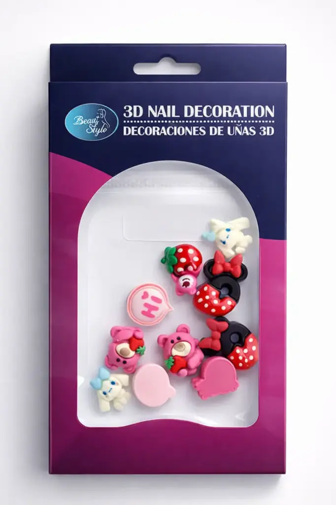 BEAUTY STYLE DECORACION DE UÑAS MINNIE