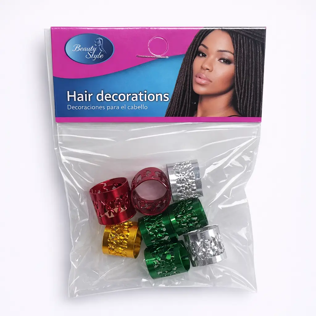 BEAUTY STYLE DECORACIONES PARA EL CABELLO 6 UND