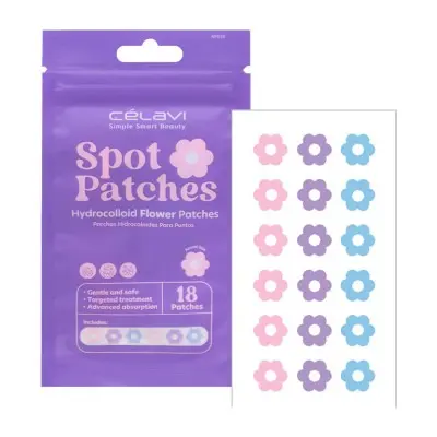 CELAVI SPOT PATCHES FLOWER 18 PCS