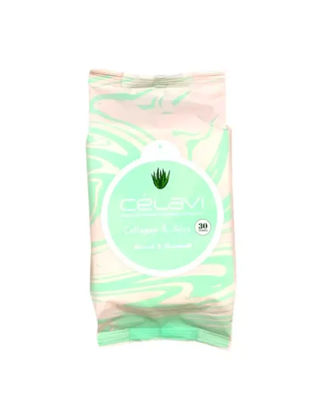 CELAVITOALLITAS DESMAQUILLANTES COLLAGEN & ALOE