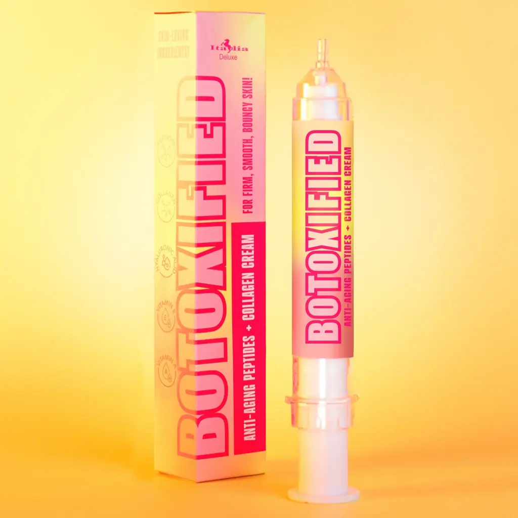 ITALIA DELUXE BOTOXIFIED ANTI-AGING PEPTIDES + COLLAGEN CREAM 18 G