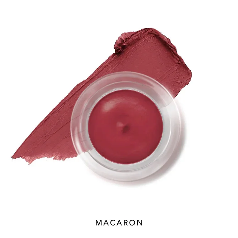 ITALIA DELUXE MOUSSE MATTE CHEEK AND LIP POT MACARON