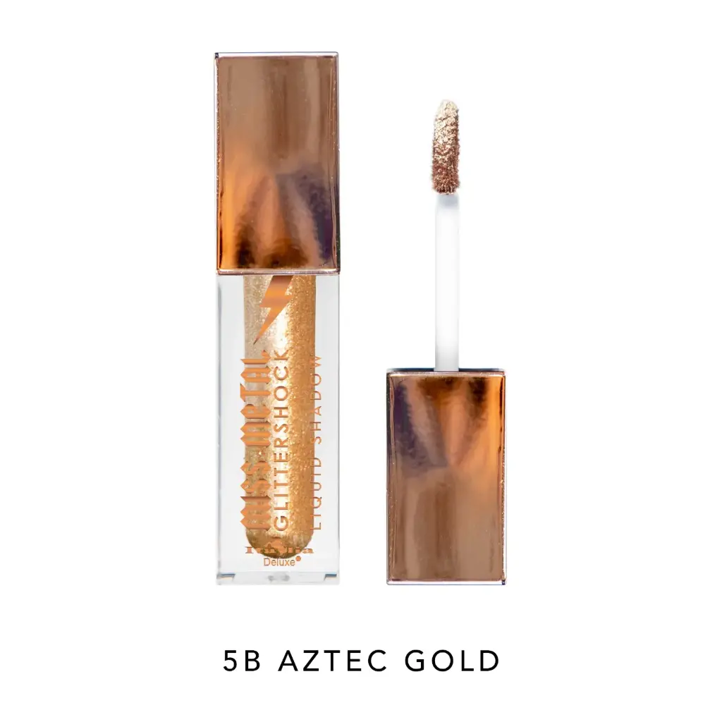 Italia Deluxe Miss Metal Glittershock Liquid Shadows 5B Aztec Gold