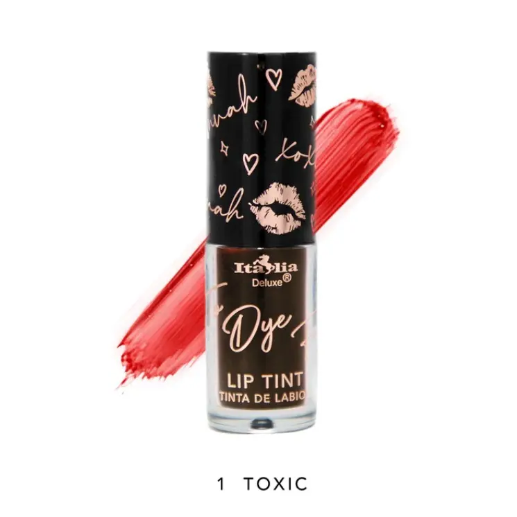 Italia Deluxe To Dye For Lip Tint 01 Toxic