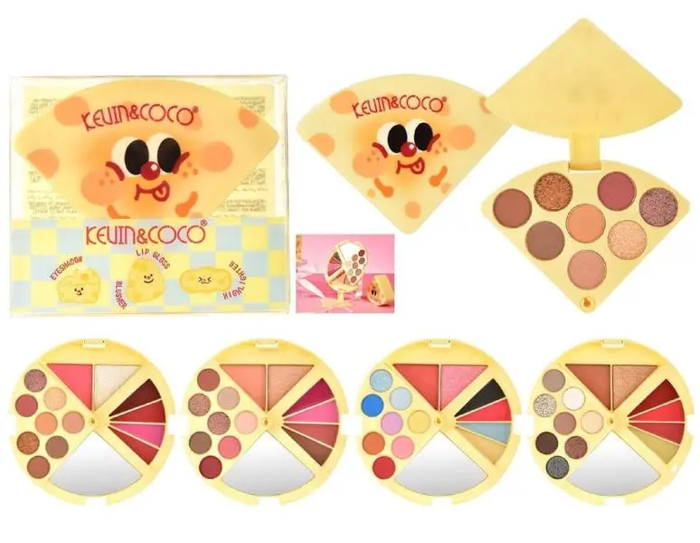 KEVIN & COCO EYESHADOW, BLUSHER, LIP GLOSS & HIGHLIGHTER