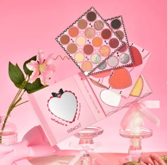 KEVIN Y COCO 3 COLORS EYESHADOW PRETTY GIRL