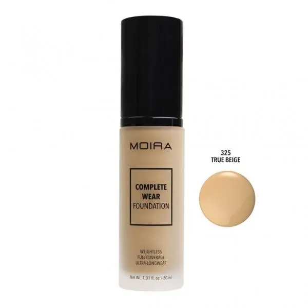 MOIRA Complete Wear Foundation (325, True Beige)