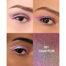 MOIRA SPARKLY CHROME EYE PIGMENT SUGAR PLUM 01