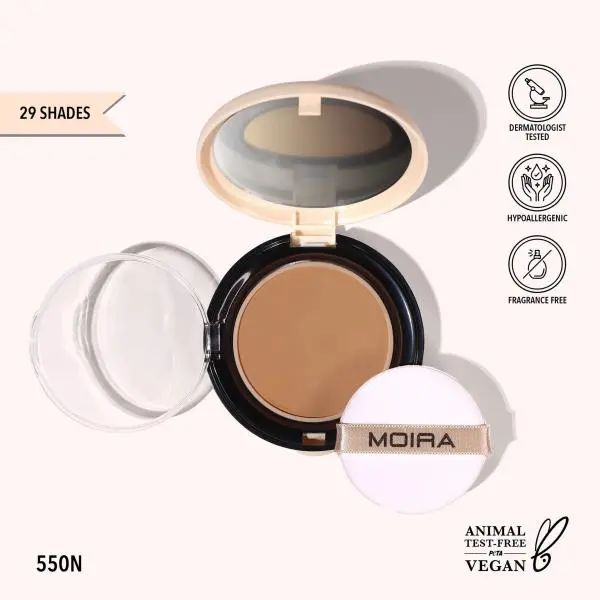 Moira Complete Wear? Powder Foundation (550N)