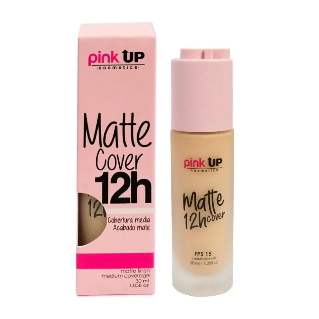 PINK UP MATTE COVER 12H 500