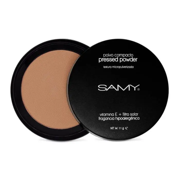 POLVO COMPACTO SIN ESPEJO SAMY # 04. ALMENDRA