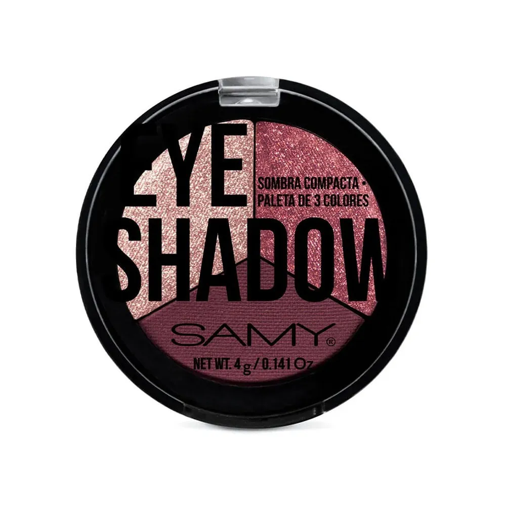 SOMBRA COMPACTA TRÖO SAMY # 24. ROSE GLAM