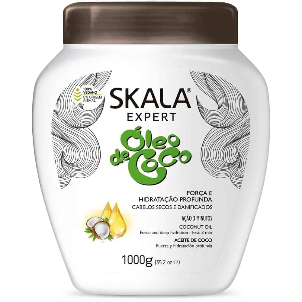 Skala Creme de Tratamento Óleo de Coco