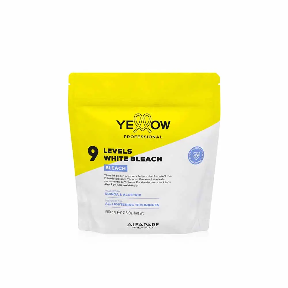 YELLOW 9 LEVELS WHITE BLEACH INDIVIDUAL