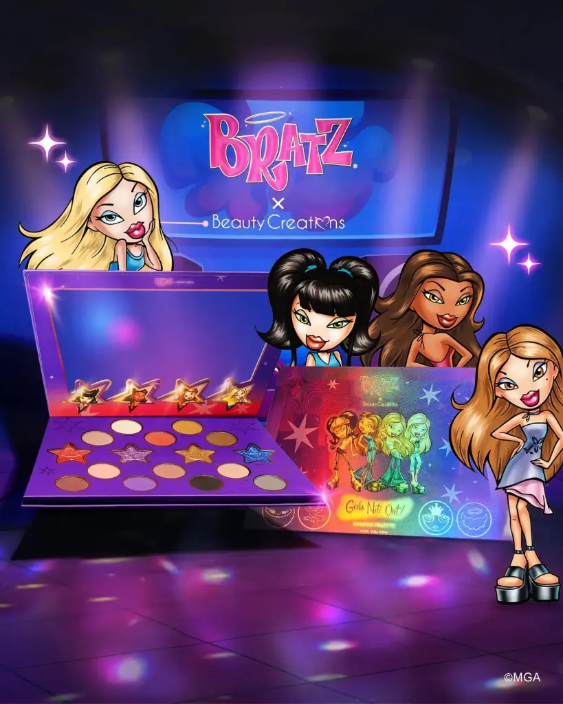 BEAUTY CREATIONS BRATZ Shadow Palette 16 HOT COLORS!