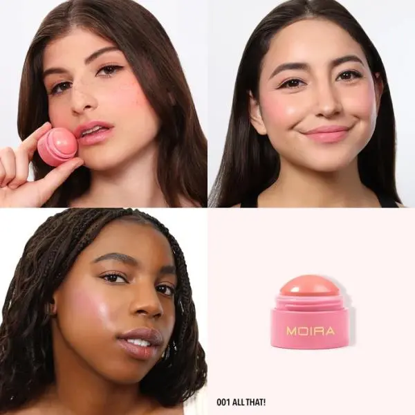 MOIRA SOFT BLUSH BALM 01 ALL THAT!!