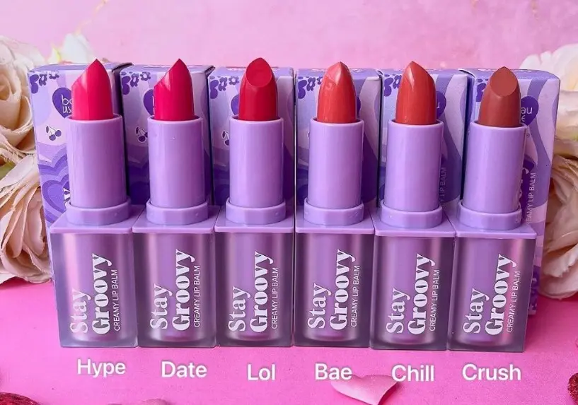 BEAU VISAGE Stay Groovy Creamy Lip Balm 02 DATE