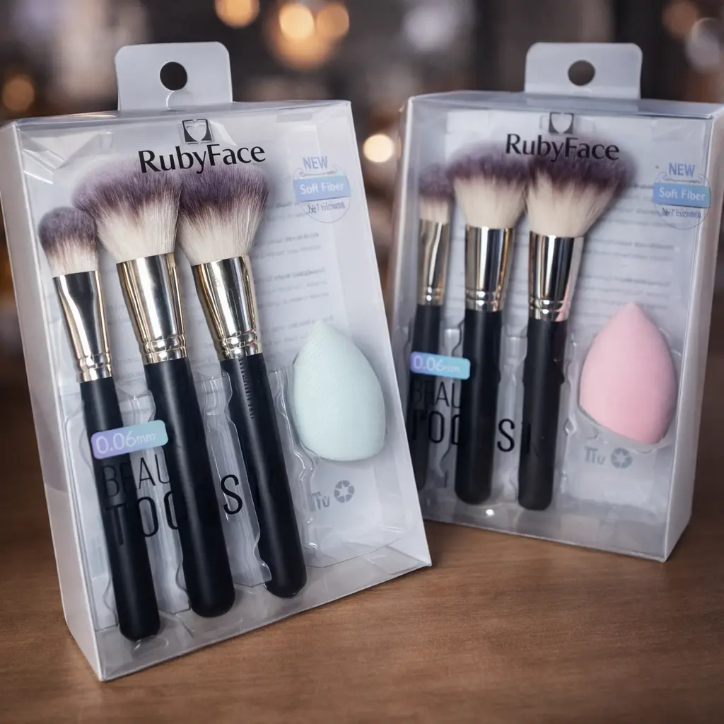 RUBY FACE Beauty Tools 0.06mm 4 pcs