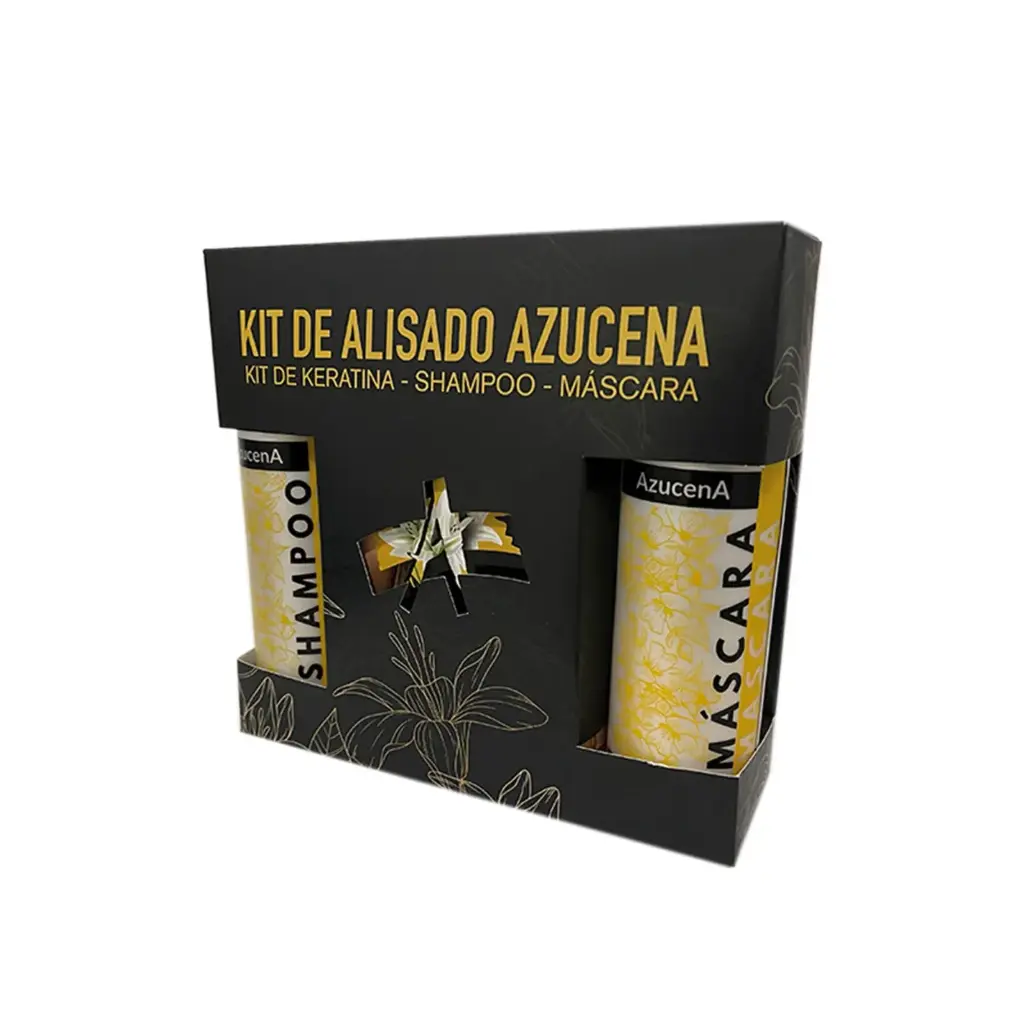 AZUCENA Kit de Keratina, Shampoo y Máscara