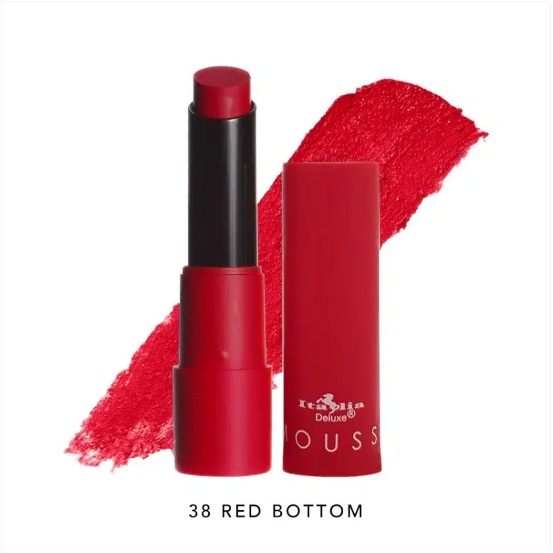 Italia Deluxe Mousse Matte Lipstick 38 Red Bottom