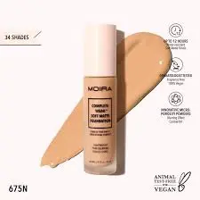 Moira Complete Wear Soft Matte Foundation (700W)