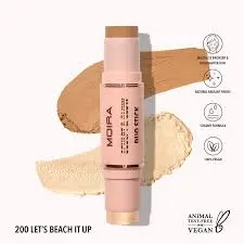 Moira Sculpt & Glow Duo Stick (200, Let's Beach it up)