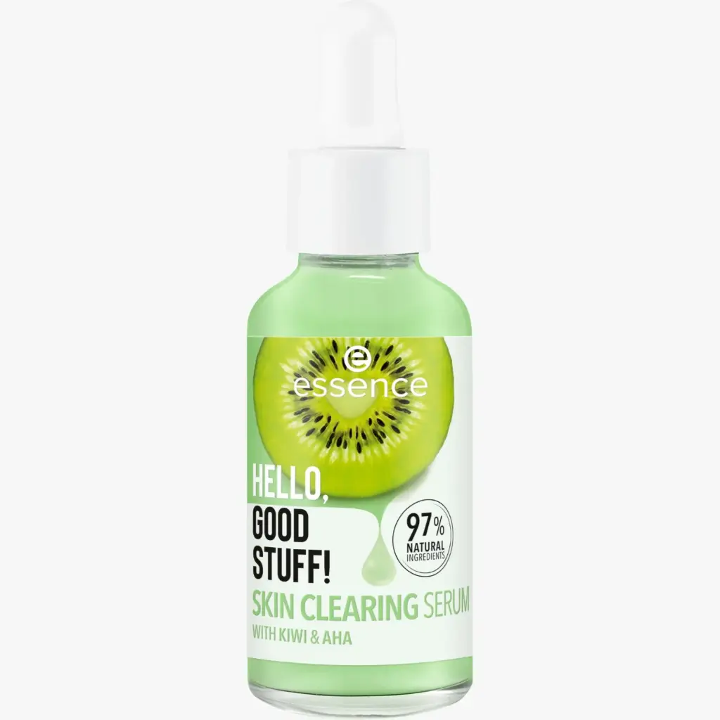 ESS. HELLO, GOOD STUFF! SKIN CLEAR. SER.
