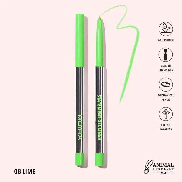 Moira Statement Gel Liner (008, Lime)