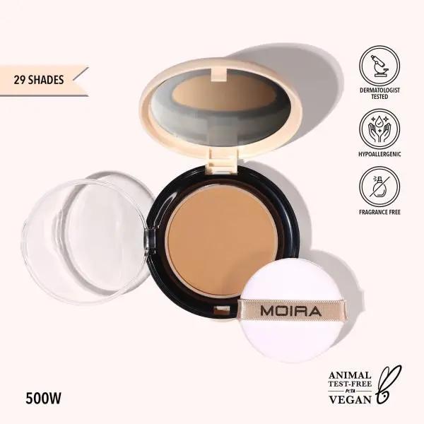 Moira Complete Wear? Powder Foundation (500W)