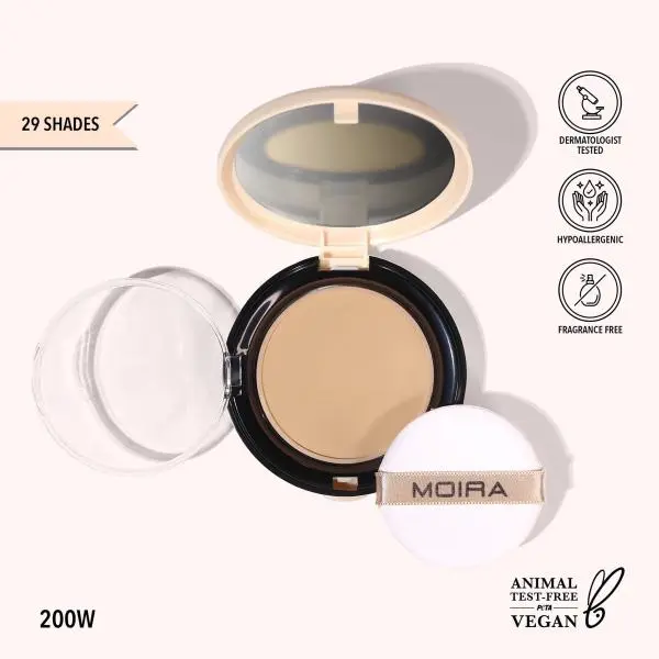 Moira Complete Wear? Powder Foundation (200W)