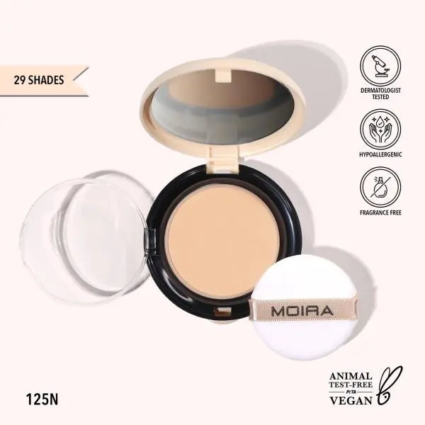 Moira Complete Wear? Powder Foundation (125N)
