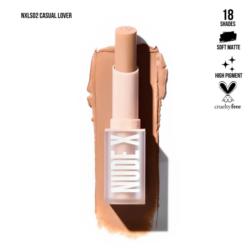 BEAUTY CREATIONS NUDE X LIPSTICK 02 CASUAL LOVER