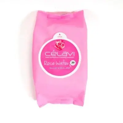 Celavi TOALLITAS DESMAQUILLANTES ROSE WATER