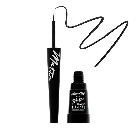 Amor Us Matte Liquid Eyeliner | Felt Tip – Delineador Líquido de Alta Precisión