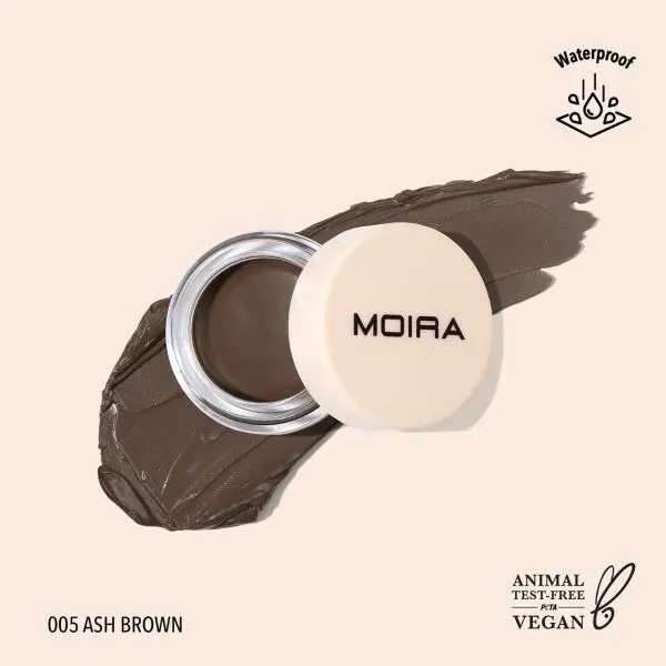 MOIRA Define & Sculpt Brow Pomade (005, Ash Brown)