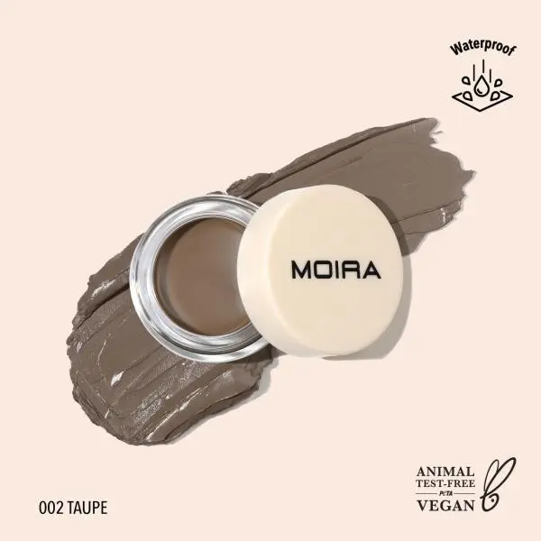 MOIRA Define & Sculpt Brow Pomade (002, Taupe)