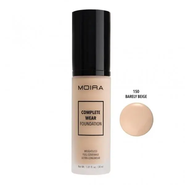 MOIRA Complete Wear Foundation (150, Barely Beige)
