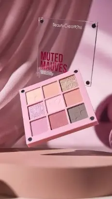 BEAUTY CREATIONS 9 COLOR PALETTE MUTED MAUVES