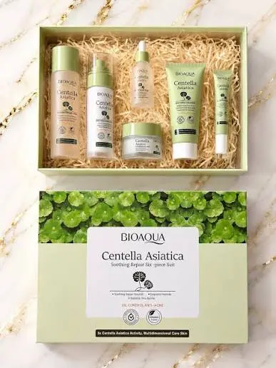 BIOAQUA Snow Grass Soothing and Repairing Six-piece Set New