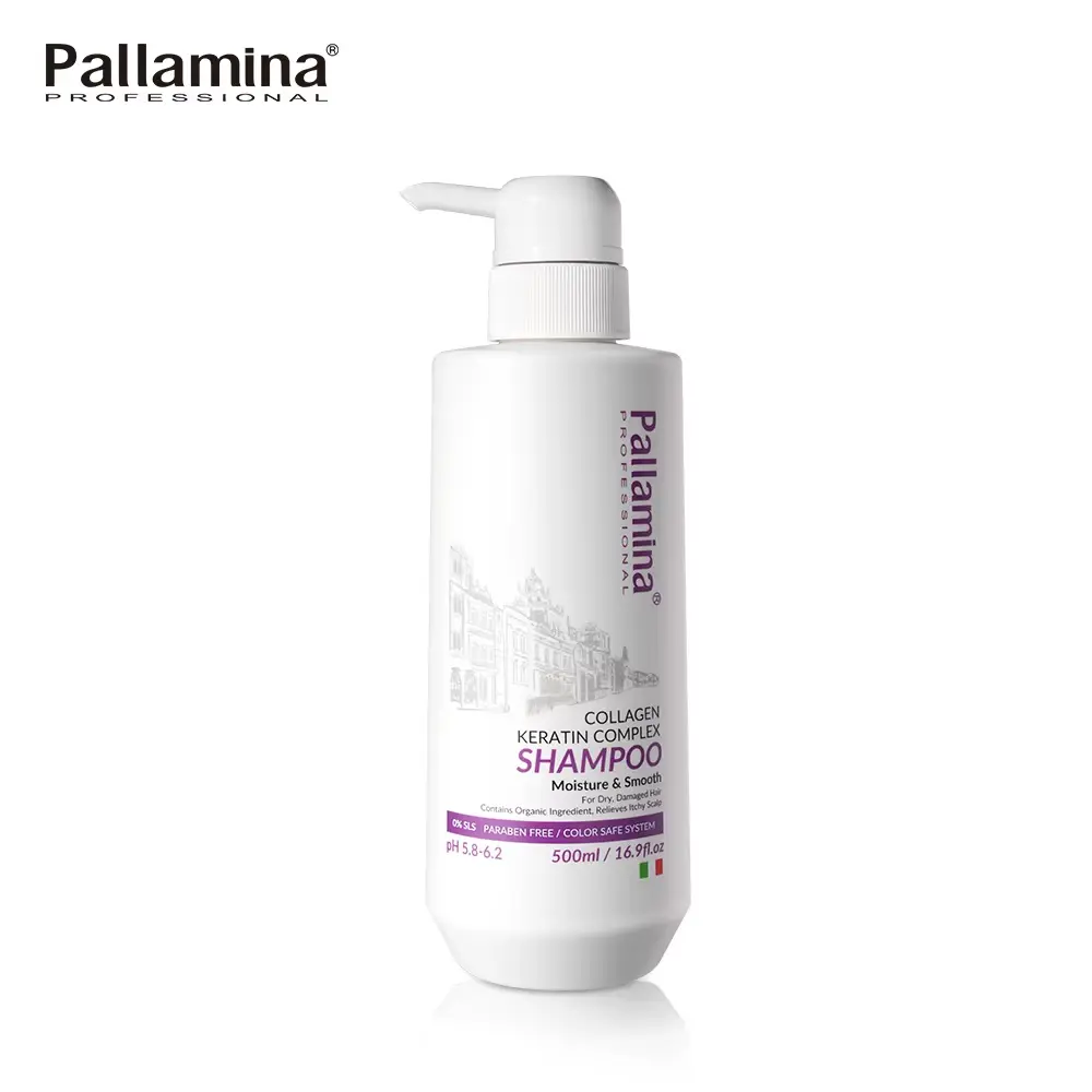 PALLAMINA SHAMPOO COLLAGEN KERATIN COMPLEX 500ML
