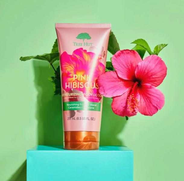 TREE HUT BODY LOTION PINK HIBISCUS 251ML