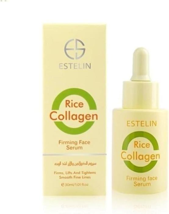 ESTELIN RICE COLLAGEN FIRMING FACE SERUM 30ML
