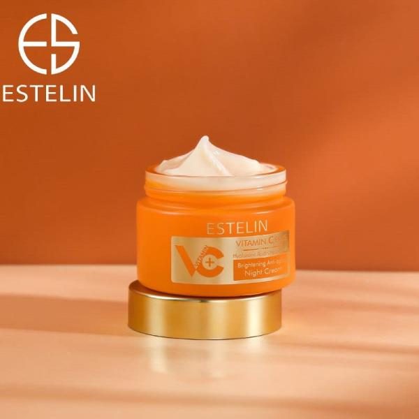 ESTELIN VITAMIN C NIGHT CREAM BRIGHTENING Y ANTI-AGING 50G